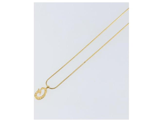 Collana GIVENCHY metallo tono oro Auth am9151 - vista 10