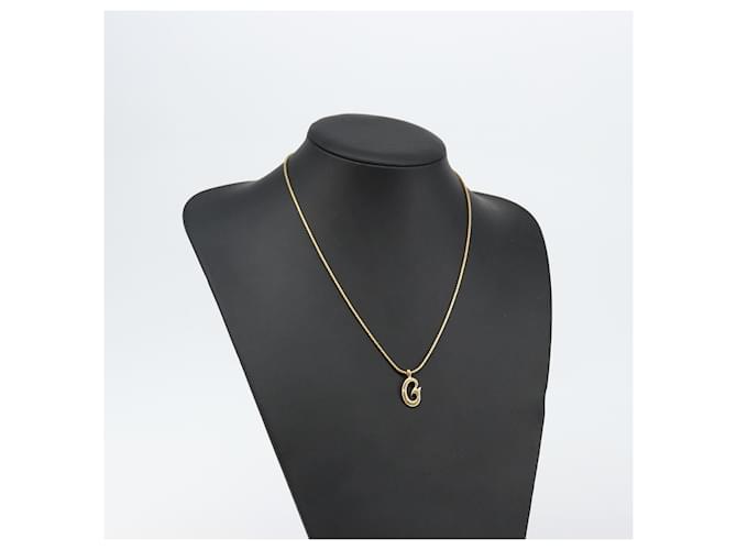 Collana GIVENCHY metallo tono oro Auth am9151 - vista 13