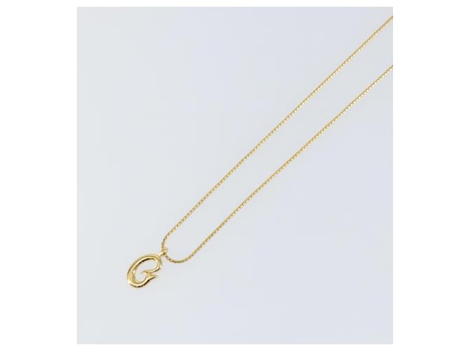 Collana GIVENCHY metallo tono oro Auth am9151 - vista 4