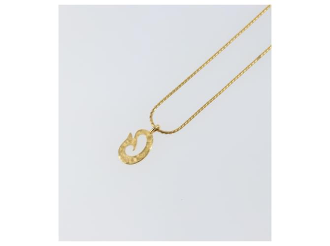 Collana GIVENCHY metallo tono oro Auth am9151 - vista 9