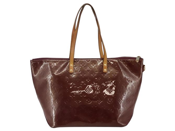 LOUIS VUITTON Borsa Tote Bellevue GM Monogram Vernis Viola M93588 LV Auth 141965 Porpora - vista 2