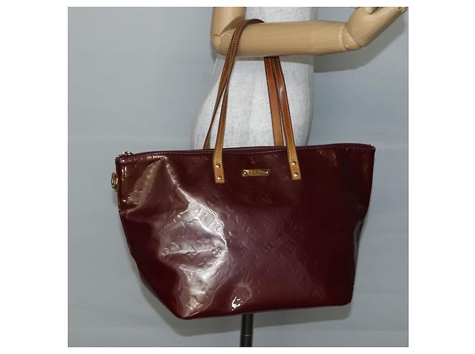 LOUIS VUITTON Borsa Tote Bellevue GM Monogram Vernis Viola M93588 LV Auth 141965 Porpora - vista 22