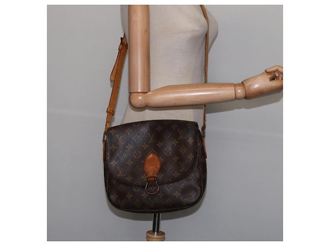 LOUIS VUITTON Borsa a Spalla Monogram Saint Cloud GM M51242 LV Auth bs29598 Monogramma - vista 24