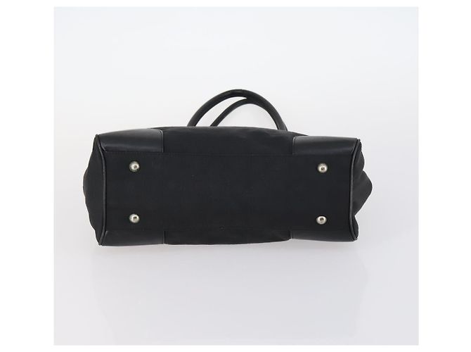 Bolsa Salvatore Ferragamo em couro e lona 4 peças bege preto marinho Auth bs29564 Azul marinho - vista 15
