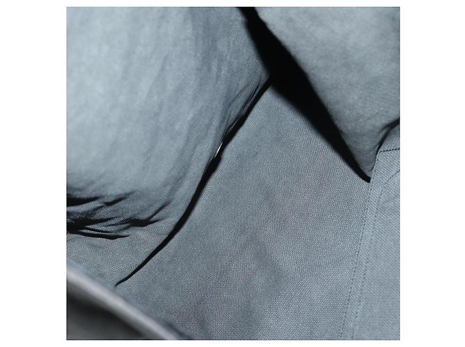 Bolsa Salvatore Ferragamo em couro e lona 4 peças bege preto marinho Auth bs29564 Azul marinho - vista 6
