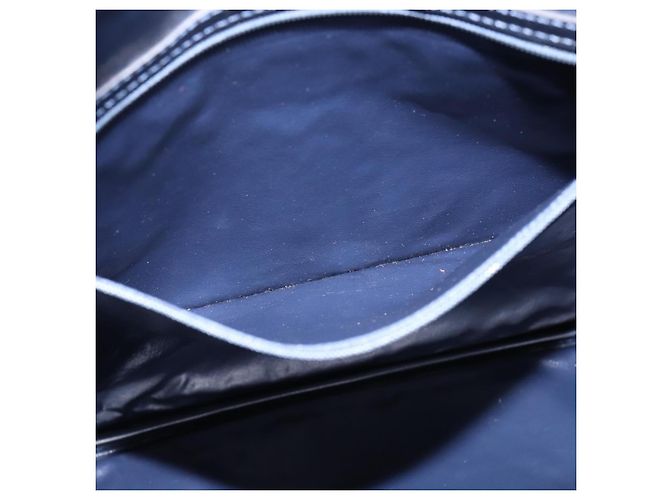 Céline Borsa a mano Celine C Sulky in tela blu navy Auth BA6229 - vista 11