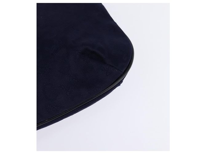 Céline Borsa a mano Celine C Sulky in tela blu navy Auth BA6229 - vista 16