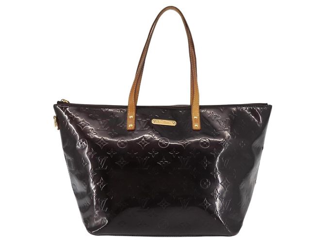 LOUIS VUITTON Borsa Tote Bellevue GM Monogram Vernis Amarante M93589 Auth BA6431 Bordò - vista 13