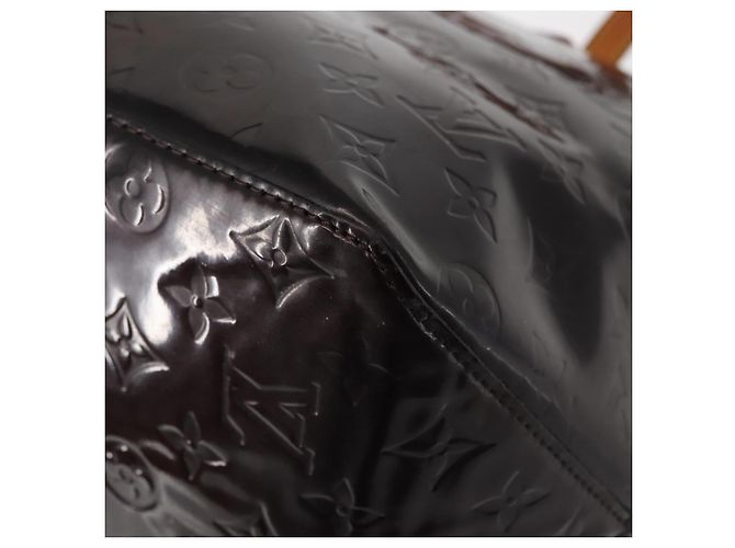 LOUIS VUITTON Borsa Tote Bellevue GM Monogram Vernis Amarante M93589 Auth BA6431 Bordò - vista 17