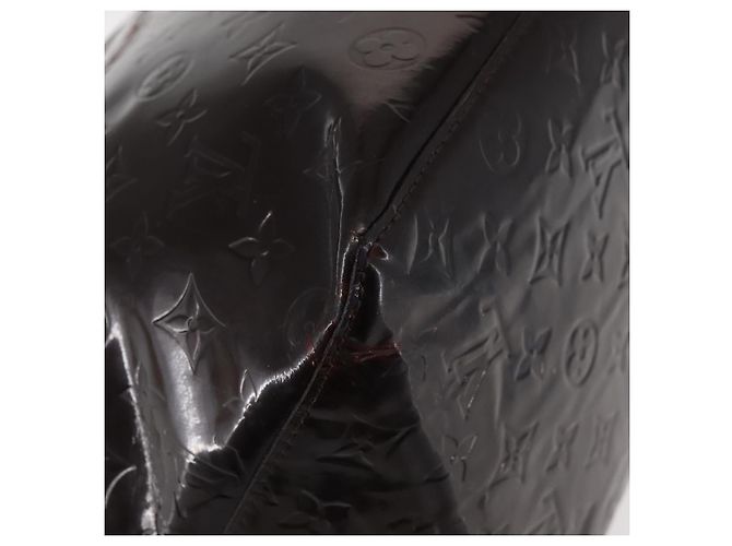 LOUIS VUITTON Borsa Tote Bellevue GM Monogram Vernis Amarante M93589 Auth BA6431 Bordò - vista 9