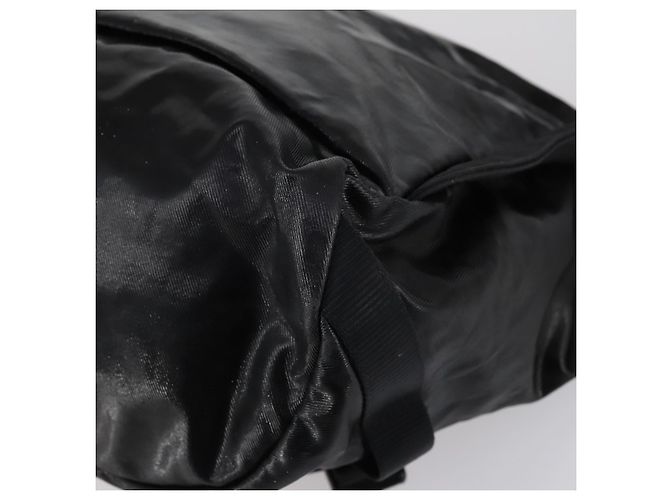 Borsa a Spalla CHANEL in Tela Rivestita Nera Argento CC Auth bs29400 Nero - vista 16