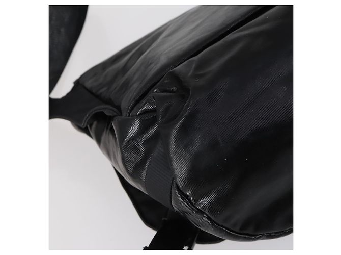 Borsa a Spalla CHANEL in Tela Rivestita Nera Argento CC Auth bs29400 Nero - vista 17