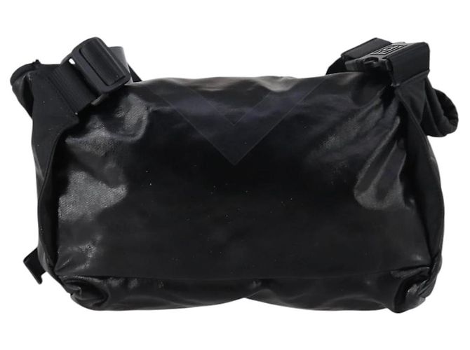 Borsa a Spalla CHANEL in Tela Rivestita Nera Argento CC Auth bs29400 Nero - vista 2