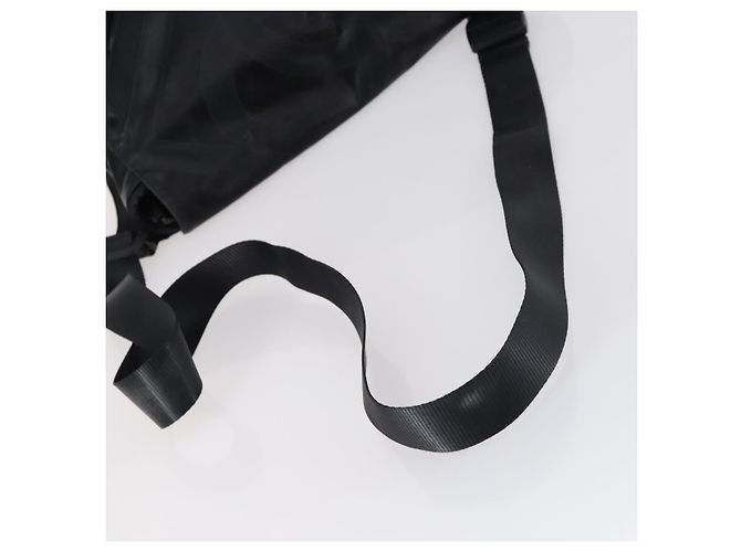 Borsa a Spalla CHANEL in Tela Rivestita Nera Argento CC Auth bs29400 Nero - vista 7