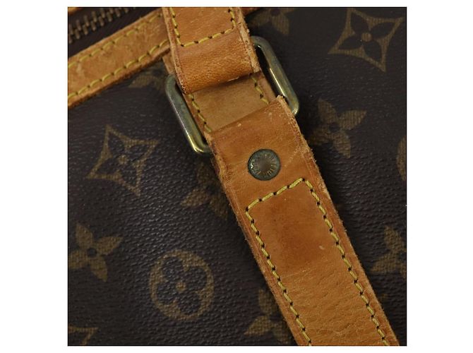 LOUIS VUITTON Monogram Sac Spool 55 Boston Tasche Vintage M41622 LV Auth 142624 Monogramm - Ansicht 18