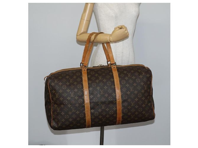 LOUIS VUITTON Monogram Sac Spool 55 Boston Tasche Vintage M41622 LV Auth 142624 Monogramm - Ansicht 22