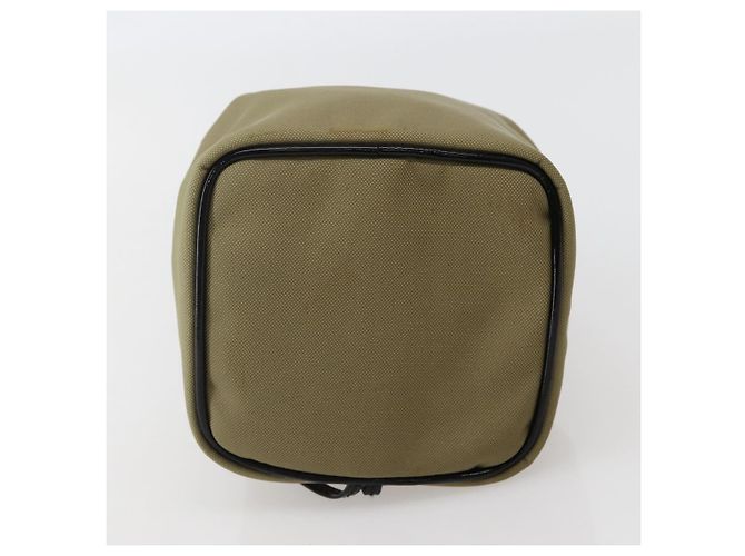 GUCCI Bolsa de cordón de nailon beige 039 0973 Auth hk3094 - vista 5