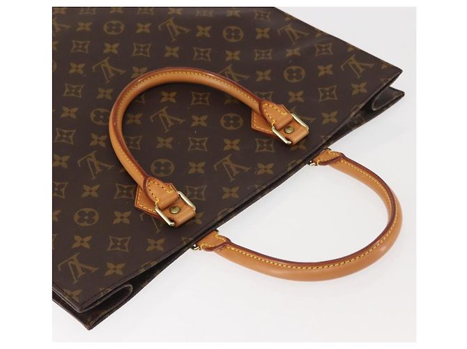 LOUIS VUITTON Borsa Sac Plat Monogram M51140 LV Auth 142924 Monogramma - vista 6