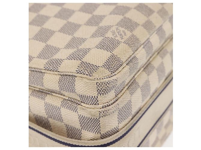 LOUIS VUITTON Borsa a Spalla Naviglio Damier Azur N51189 LV Auth 130676 - vista 15