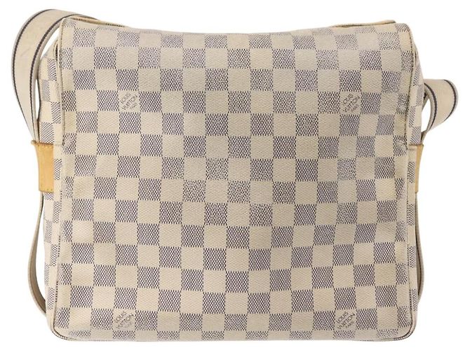 LOUIS VUITTON Borsa a Spalla Naviglio Damier Azur N51189 LV Auth 130676 - vista 2