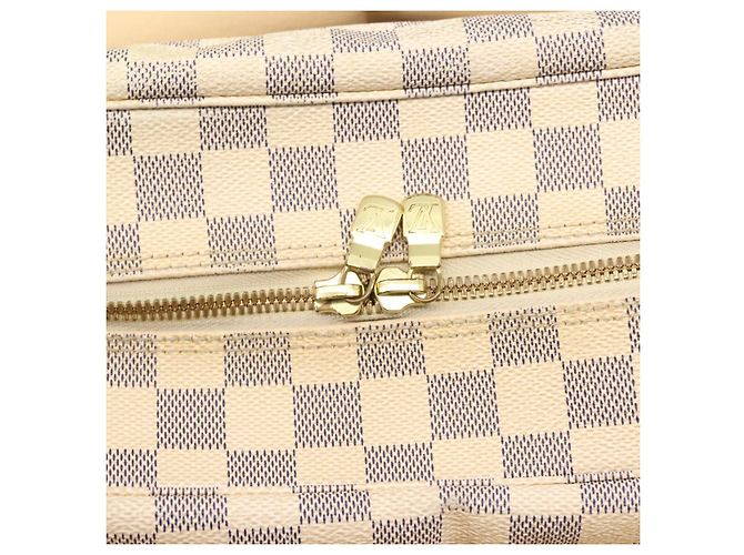 LOUIS VUITTON Borsa a Spalla Naviglio Damier Azur N51189 LV Auth 130676 - vista 20
