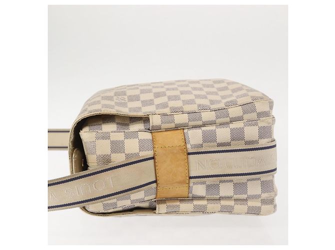 LOUIS VUITTON Borsa a Spalla Naviglio Damier Azur N51189 LV Auth 130676 - vista 4