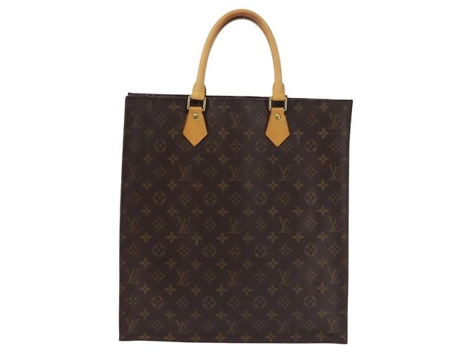 LOUIS VUITTON Borsa Sac Plat Monogram M51140 LV Auth 142922 Monogramma - vista 13