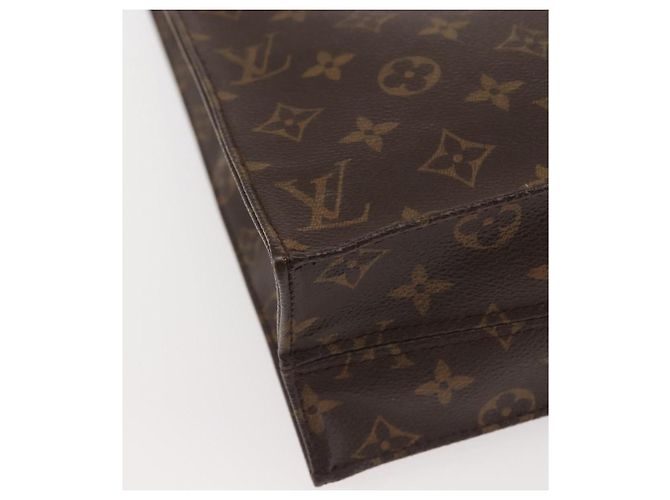 LOUIS VUITTON Borsa Sac Plat Monogram M51140 LV Auth 142922 Monogramma - vista 14