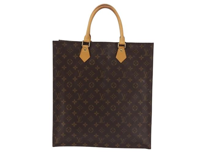 LOUIS VUITTON Borsa Sac Plat Monogram M51140 LV Auth 142922 Monogramma - vista 2