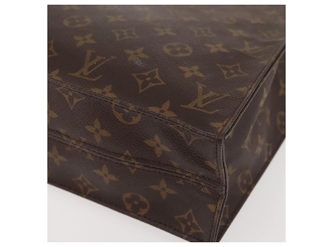 LOUIS VUITTON Borsa Sac Plat Monogram M51140 LV Auth 142922 Monogramma - vista 9