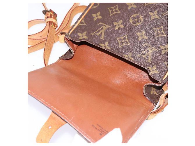 LOUIS VUITTON Borsa a Spalla Monogram Cartouchiere PM M51254 LV Auth gh872 Monogramma - vista 19