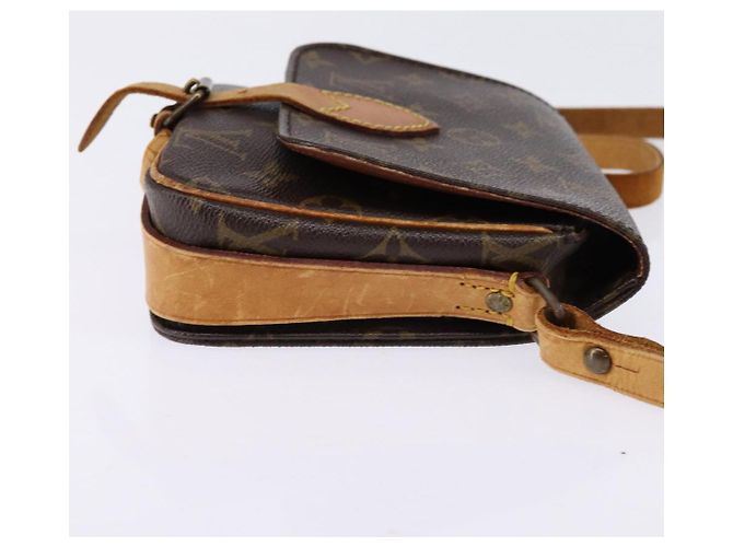 LOUIS VUITTON Borsa a Spalla Monogram Cartouchiere PM M51254 LV Auth gh872 Monogramma - vista 4