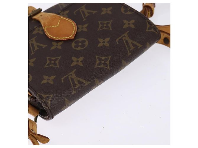 LOUIS VUITTON Borsa a Spalla Monogram Cartouchiere PM M51254 LV Auth gh872 Monogramma - vista 6