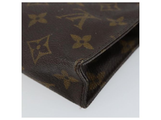 LOUIS VUITTON Poche Toilette Monogram 15 M47546 LV Auth 145049 Monogramma - vista 15