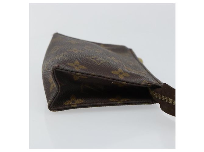 LOUIS VUITTON Poche Toilette Monogram 15 M47546 LV Auth 145049 Monogramma - vista 3