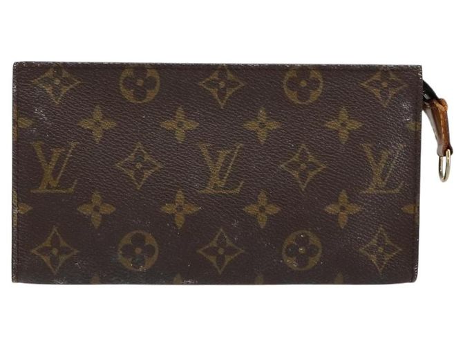 Bucket LOUIS VUITTON Monogramma Secchiello GM Pochette Accessorio LV Auth 145703 - vista 13