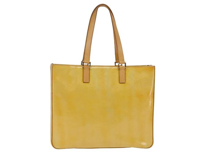 LOUIS VUITTON Monogram Vernis Columbus Tote Bag Grau M91028 LV Auth gh879 - Ansicht 13