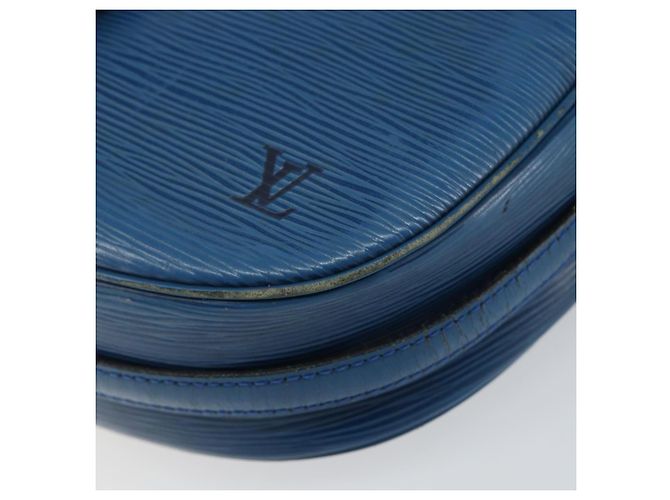 LOUIS VUITTON Bolso de Hombro Epi June Feuille Azul M52155 LV Auth 144802 - vista 14