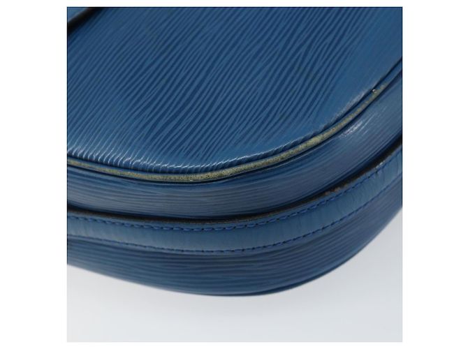 LOUIS VUITTON Bolso de Hombro Epi June Feuille Azul M52155 LV Auth 144802 - vista 15
