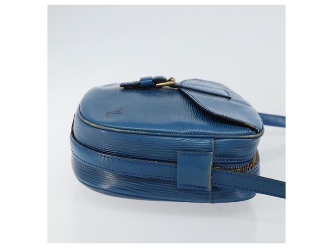 LOUIS VUITTON Bolso de Hombro Epi June Feuille Azul M52155 LV Auth 144802 - vista 3