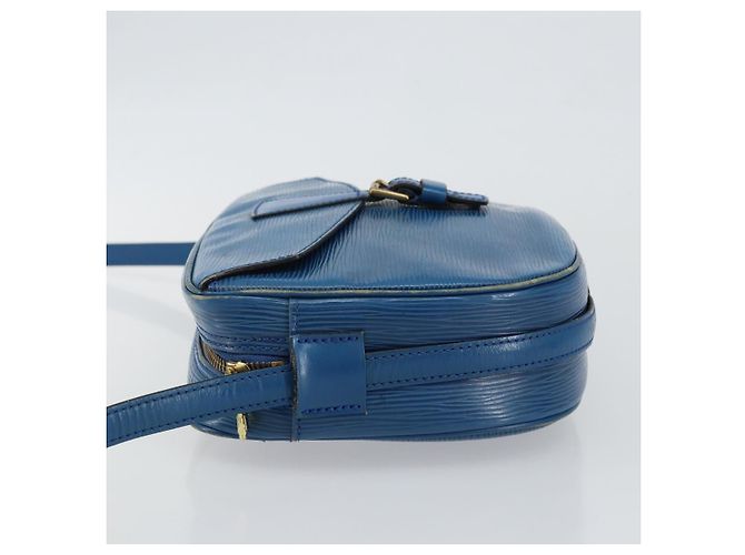 LOUIS VUITTON Bolso de Hombro Epi June Feuille Azul M52155 LV Auth 144802 - vista 4