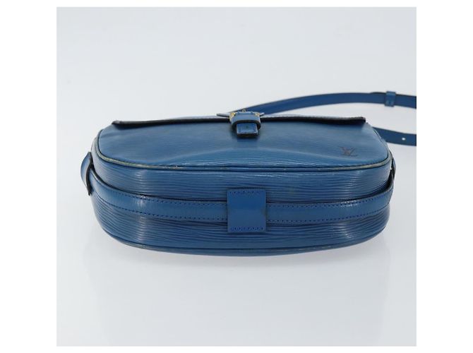 LOUIS VUITTON Bolso de Hombro Epi June Feuille Azul M52155 LV Auth 144802 - vista 5