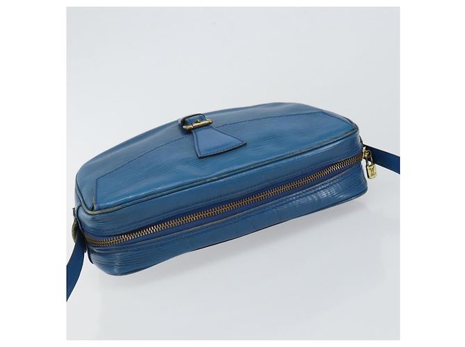 LOUIS VUITTON Bolso de Hombro Epi June Feuille Azul M52155 LV Auth 144802 - vista 6