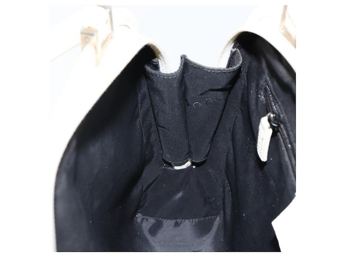 Borsa a mano GUCCI Jackie in pelle bianca argento 002 1071 Auth ti3434 Bianco - vista 21