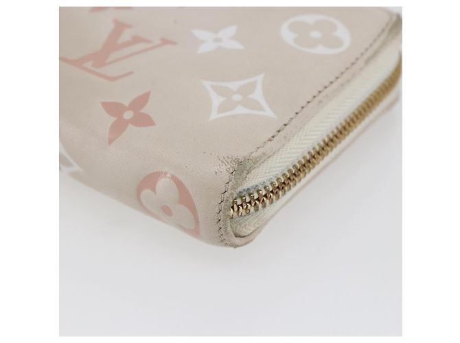 LOUIS VUITTON Monogram Coussin Zippy Long Wallet Rosa M82290 LV Auth 143915 - vista 14