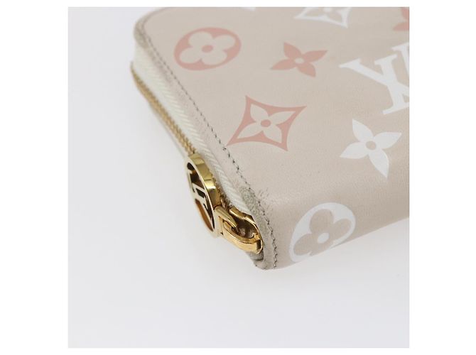 LOUIS VUITTON Monogram Coussin Zippy Long Wallet Rosa M82290 LV Auth 143915 - vista 15