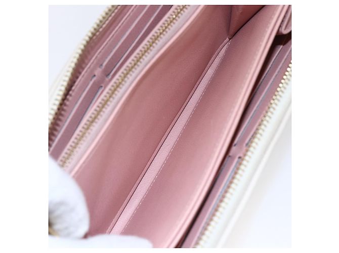 LOUIS VUITTON Monogram Coussin Zippy Long Wallet Rosa M82290 LV Auth 143915 - vista 19