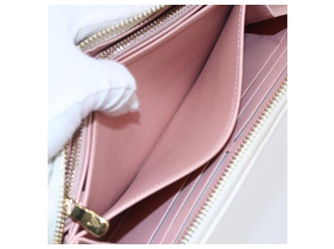 LOUIS VUITTON Monogram Coussin Zippy Long Wallet Rosa M82290 LV Auth 143915 - vista 20