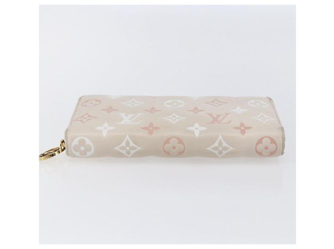 LOUIS VUITTON Monogram Coussin Zippy Long Wallet Rosa M82290 LV Auth 143915 - vista 6