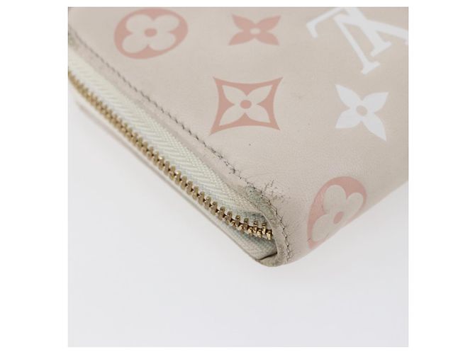 LOUIS VUITTON Monogram Coussin Zippy Long Wallet Rosa M82290 LV Auth 143915 - vista 7